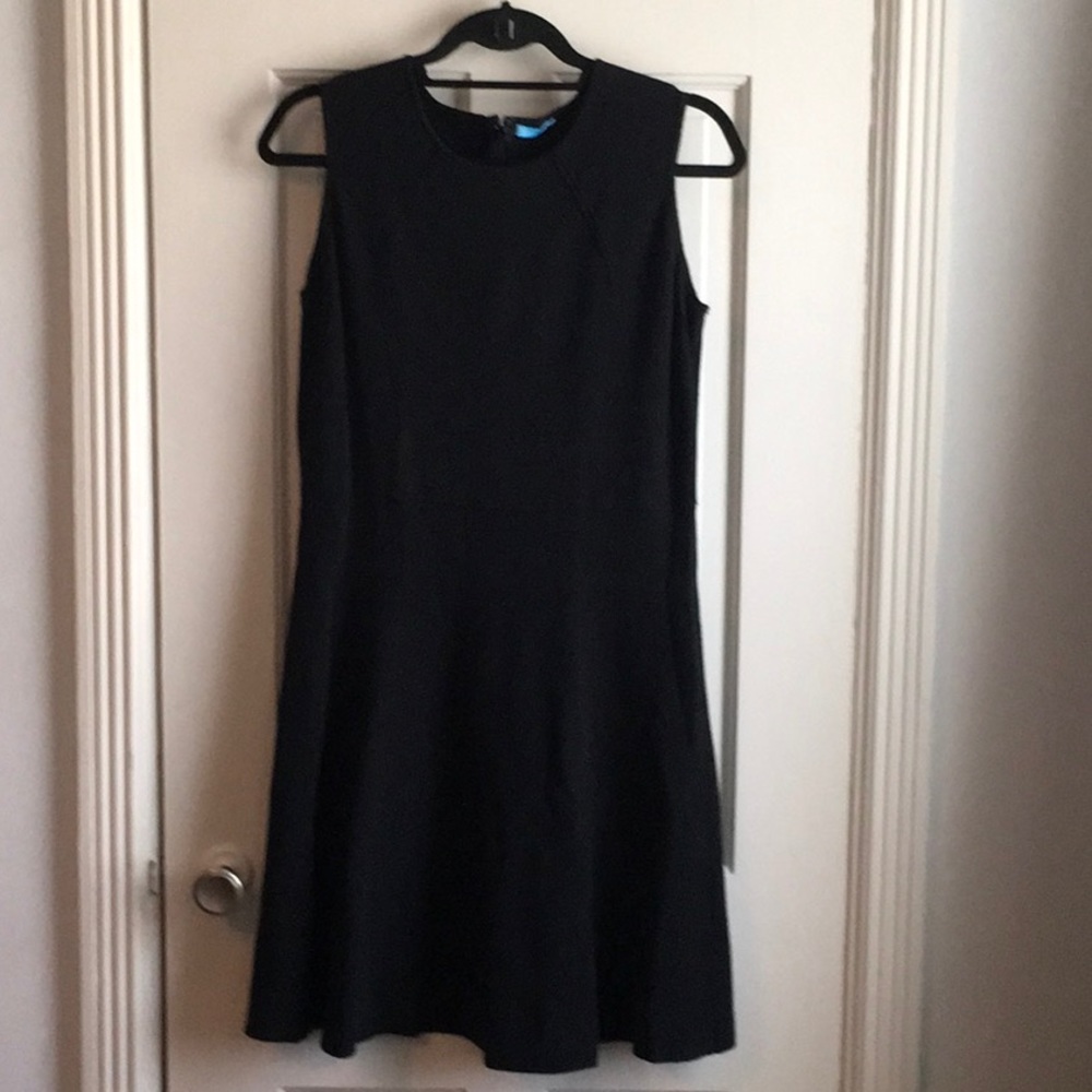 J McLaughlin Black Sleeveless knit dress sz M